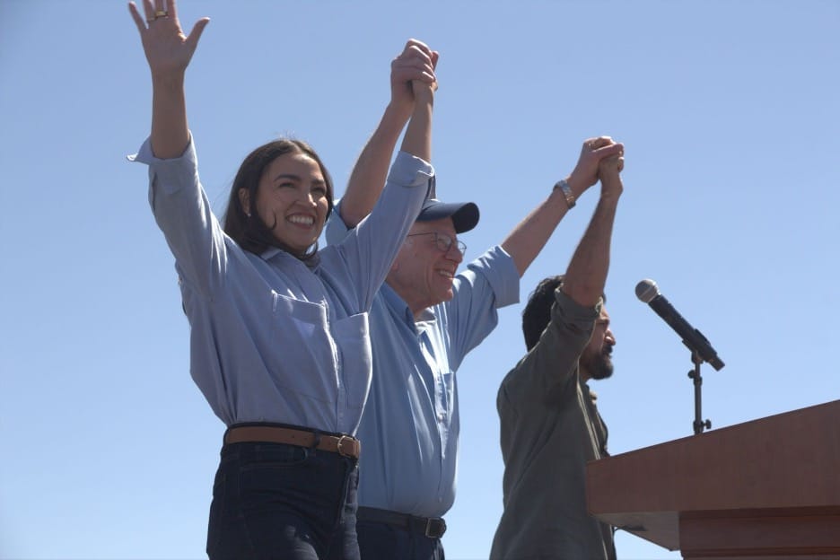 Sanders y Ocasio-Cortez movilizan a los tucsonenses