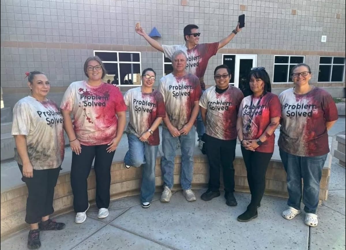 Vail math teachers' Halloween costumes spark outrage, threats