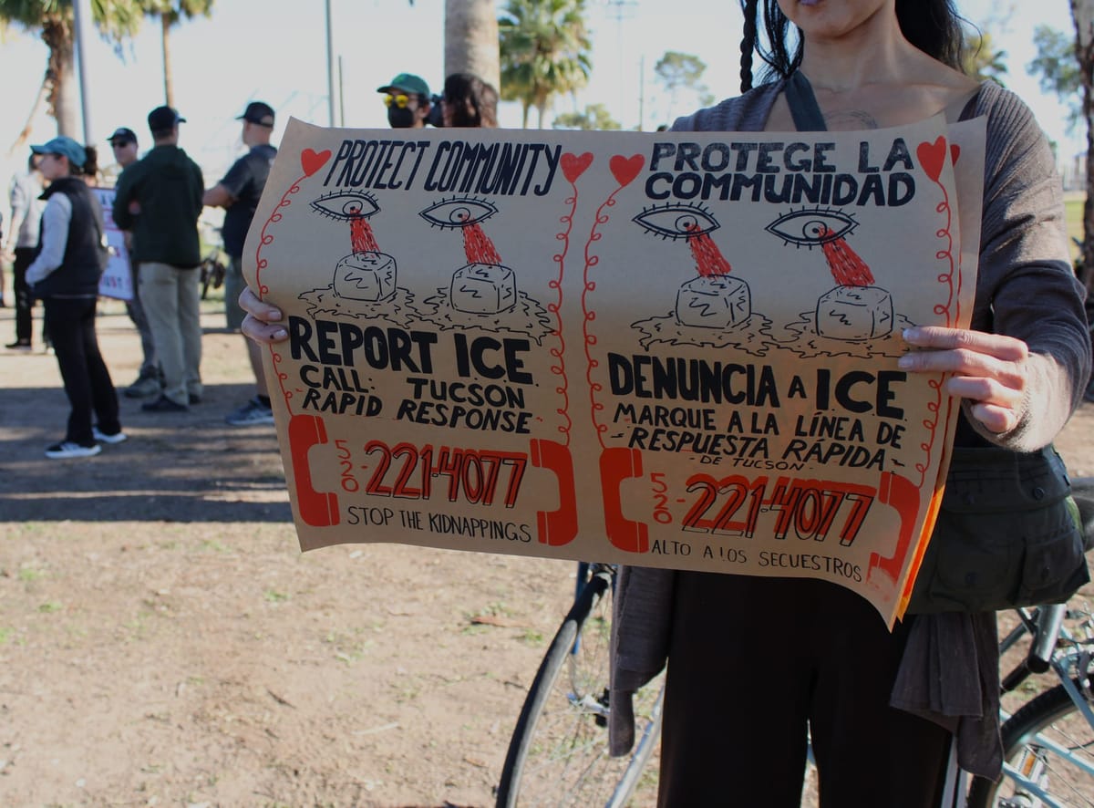 Residentes de Tucson se organizan tras redadas federales