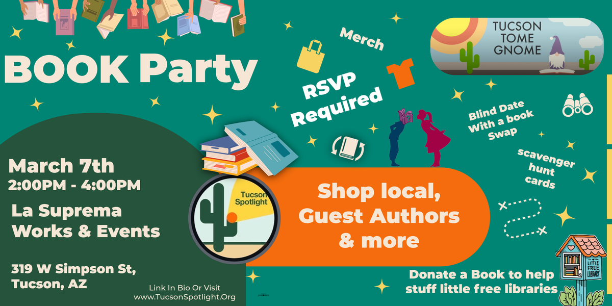 Fiesta previa inaugura el Festival del Libro de Tucson