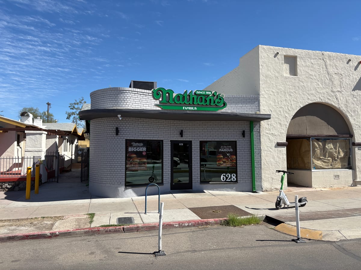 Nathan's Famous opens first Arizona location in Tucson