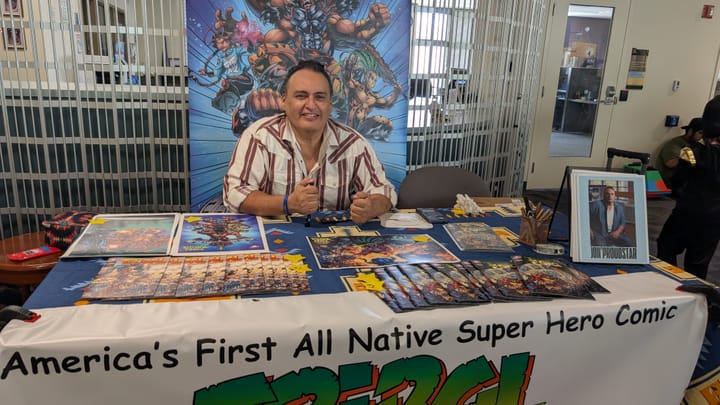Jon Proudstar talks Native storytelling at Pima library event