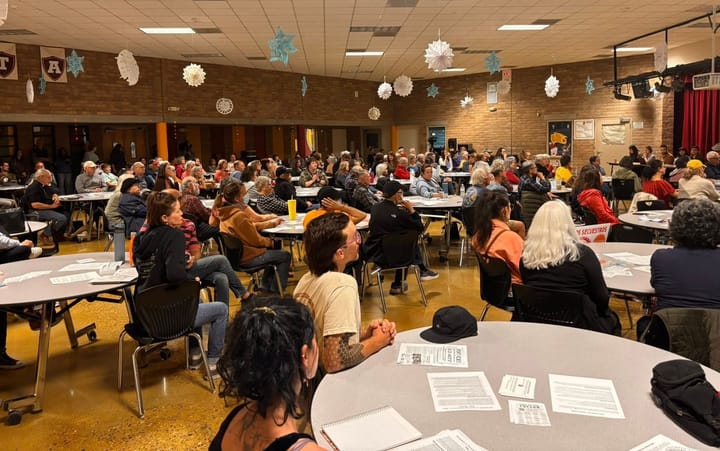 Hundreds pack forum over ICE plan for closed Marana prison
