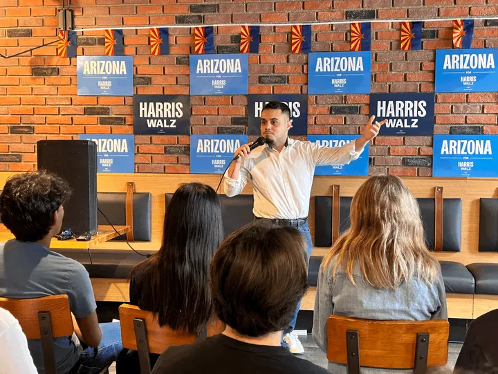 Generación Z impulsa campaña Harris-Walz en Arizona