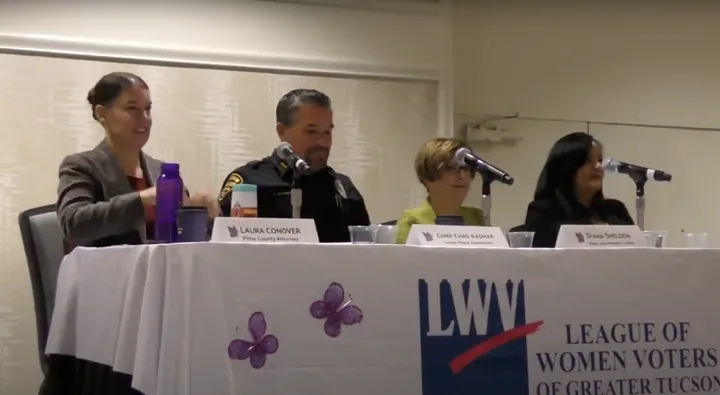 League of Women Voters panel spotlights domestic violence, housing crisis