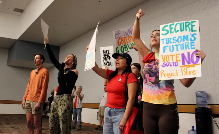 Tucson activists educate public as Project Blue returns