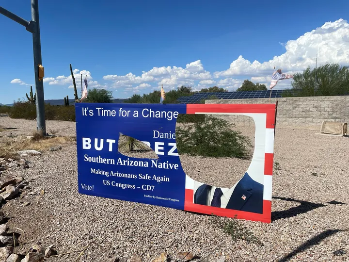 Vandalismo de carteles de Butierez eleva tensiones políticas