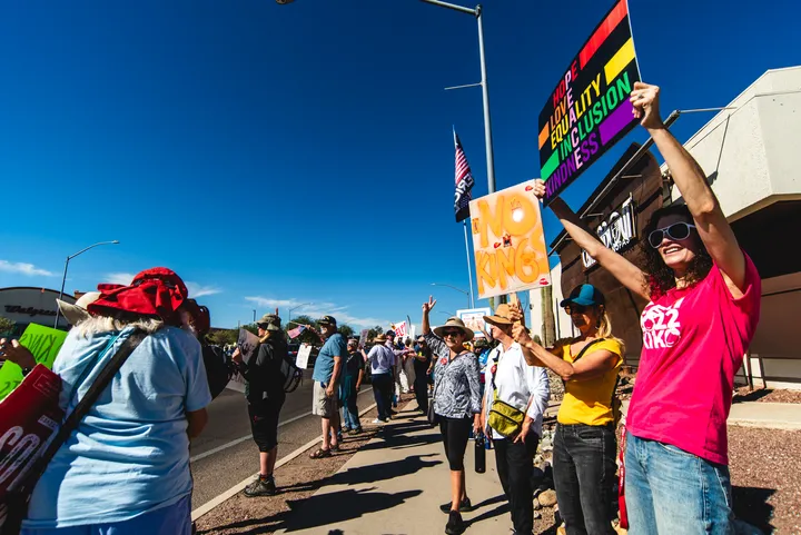 Tucson joins nationwide ‘No Kings’ protests